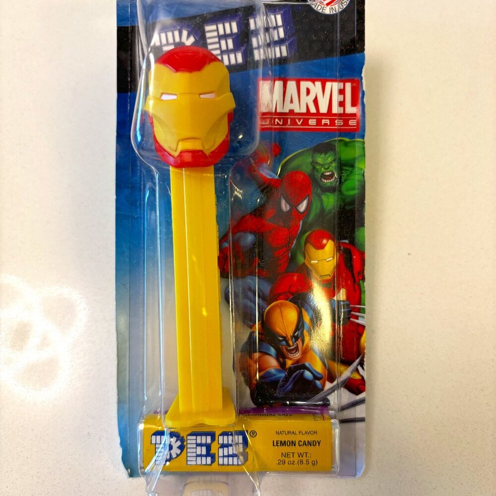 PEZ candy dispenser, Marvel IronMan